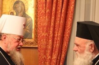 Vizita Primatului ortodox al Poloniei în Atena