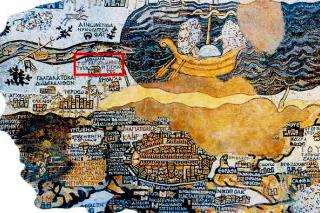 harta de la Madaba