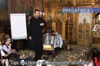 "Hristos împărtășit copiilor" - oră de cateheză