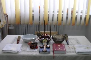 Slujbă de sfinţire la Școala Gimnazială "George Călinescu" din Iaşi