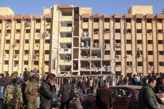 Atac cumplit la Universitatea de la Alep - Siria