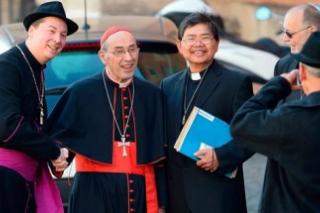 Fals episcop deghizat se strecoară printre cardinalii din Vatican