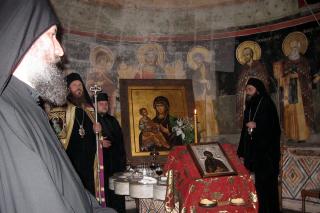 Sărbătoarea Sfântului Simeon Izvorâtorul de Mir la Hilandar