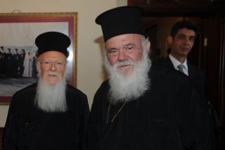 Arhiepiscopul Atenei în vizită la Patriarhia Constantinopolului