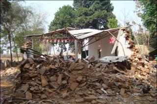Biserică creştină demolată în India