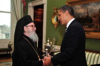Arhiepiscopul Demetrios cere preşedintelui Obama să asigure securitatea Patriarhului Ecumenic