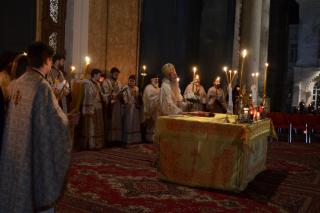 Învierea Domnului la Catedrala mitropolitană din Iaşi