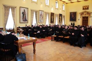 Întrunirea preoţilor Protopopiatului Iaşi 1