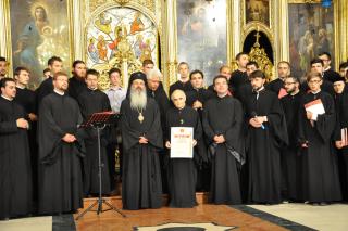 „Dacă muzica este unită cu rugăciunea, cu adevărat formează autenticul cuvânt”