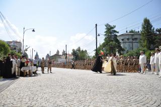 Militarii ieşeni care vor pleca în Afganistan, binecuvântaţi de IPS Teofan