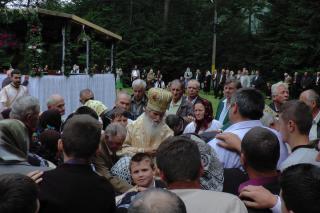 Liturghie arhierească la hramul parohiei Falcău