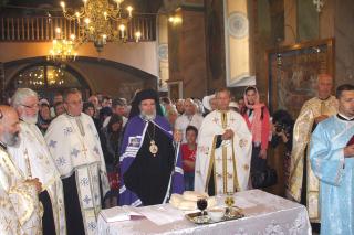 Rugăciuni în ajunul hramului parohiei Bărcu