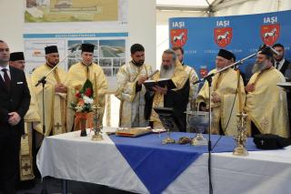 Binecuvântarea lucrărilor de modernizare a Aeroportului Iaşi