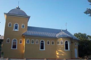 Biserica parohiei Slobozia, binecuvântată de PS Ioachim Băcăuanul