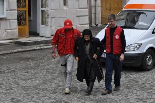 Voluntariat din partea Crucii Roşii la hramul Sfintei Parascheva