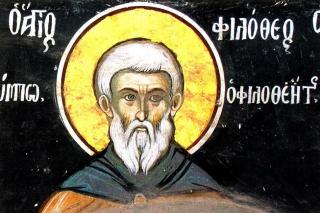 Cuviosul Filotheos ctitorul (sfârșitul secolului al X-lea)