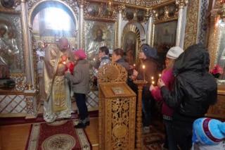Liturghia copiilor în parohia Dobreni