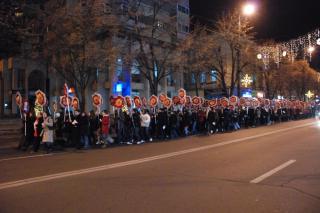 Marșul colindătorilor la Iaşi