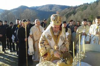 Sfinţirea aşezământului social din localitatea Sălătruc