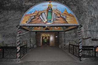 Hram în biserica Salinei Târgu Ocna