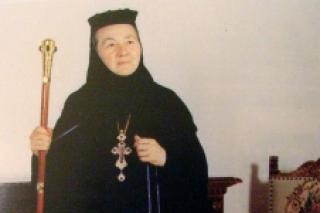 Stareța de la Mănăstirea Recea (Mureș), la venerabila vârstă de 80 de ani