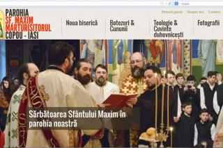 Parohia Munteni-Copou din Iași și-a lansat un nou site
