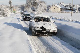 35 de localități izolate în Brăila din cauza viscolului și a zăpezii