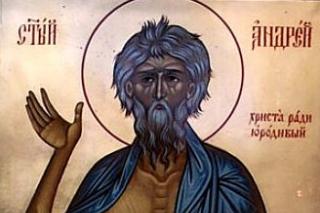 Cuvânt despre Andrei, grăirea lui Hristos cu el în vedenie, despre nebunie şi viața veşnică