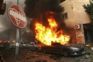 Atac sinucigaş în cartierul creştin din Beirut