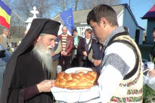 Slujbă arhierească în filia Antonceni
