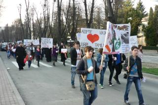 „Marşul pentru viaţă“ la Paşcani