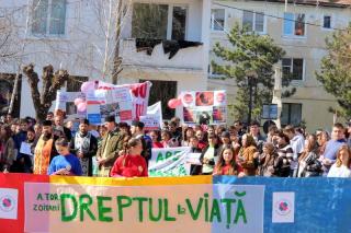 „Marşul pentru viaţă“ în Protopopiatul Săveni