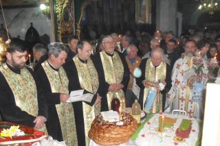 Hram la Biserica Răducanu din Târgu Ocna