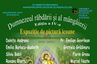 Expoziţia de icoane „Dumnezeul răbdării şi al mângâierii“