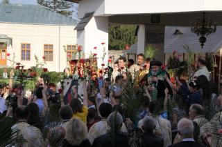 Procesiune de Florii, la Roman