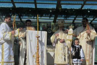 IPS Pimen a slujit la hramul Mănăstirii Voroneţ
