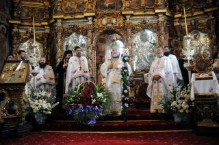 Sărbătoare la catedrala din Roman