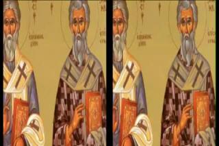 Troparul Sfântului Ierarh Mihail Mărturisitorul, Episcopul Sinadei (în limba greacă)