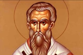 Troparul Sfântului Mucenic Patrichie, Episcopul Prusiei (în limba greacă)