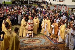 Sfinţire de biserică la Parohia Tudora 3, oficiată de IPS Teofan