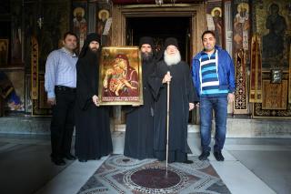 Dar din Sfântul Munte Athos pentru Mănăstirea Dervent