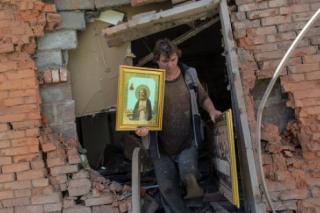 A treia biserică ortodoxă afectată de războiul civil din Ucraina
