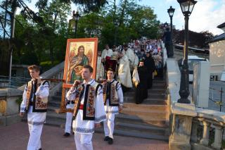 Procesiune cu moaștele Sfântului Simeon