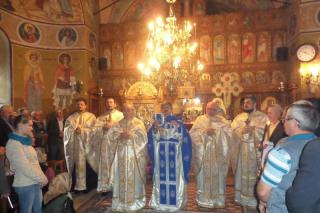 Slujbă misionară în Parohia Poduri, Protopopiatul Moineşti