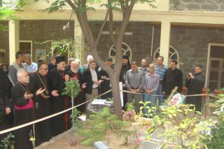 Vizită înlăcrimată în vechiul oraș Homs