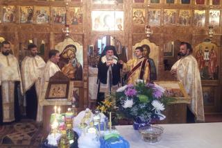 Slujbă arhierească la Mănăstirea Valea Budului