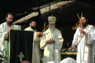 Liturghie arhierească la hramul Mănăstirii Suceviţa
