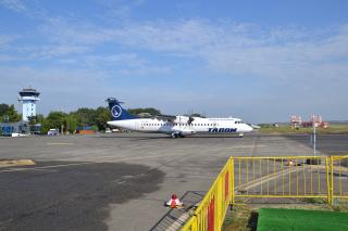 Slujbă de binecuvântare la inaugurarea noii piste flexibile a Aeroportului Internaţional Iaşi