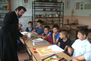 Atelier de pictură în Parohia Ghergheşti