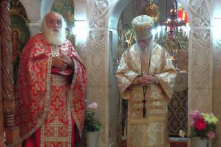 Slujire arhierească în localitatea Boroaia din județul Suceava